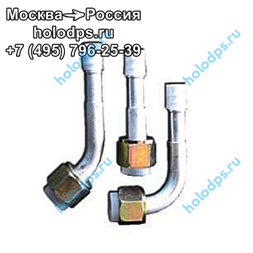 Фитинг для автокондиционера O-Ring, G-8, прямой, 180 градусов