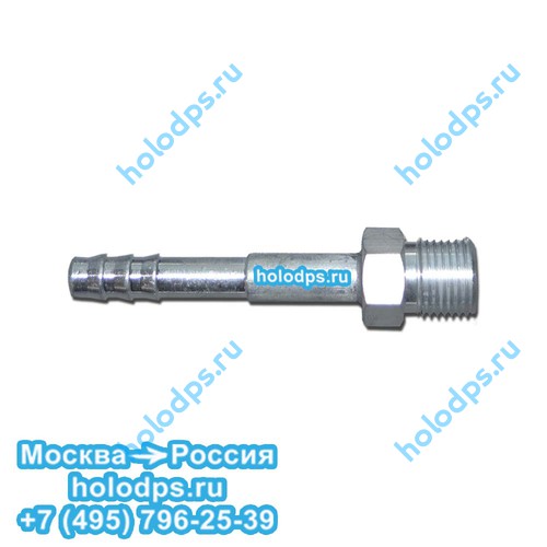 Фитинг для автокондиционера O-Ring G-6, встречный, прямой, 180 градусов