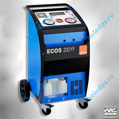 Диагностика и ремонт заправочной станции для автокондиционеров ECOS 200 год выпуска 2015