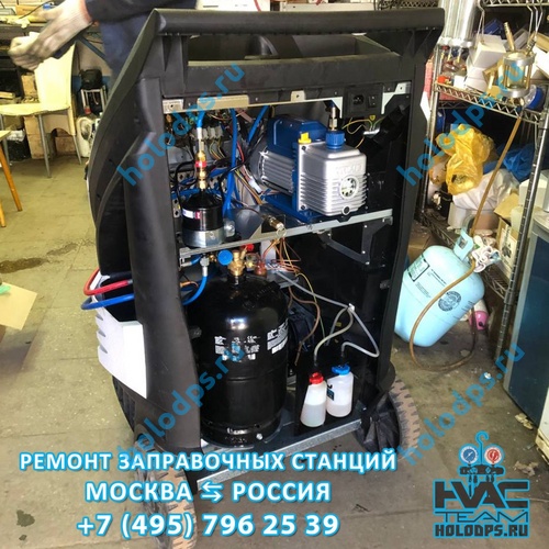 Техническое обслуживание автоматической станции заправки автокондиционеров Ecotechnics E19 (2020 г.) г. Мурманск