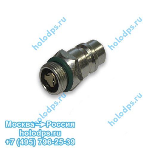 Ниппель, золотник кондиционера заправочный H с резьбой 24G 3/16