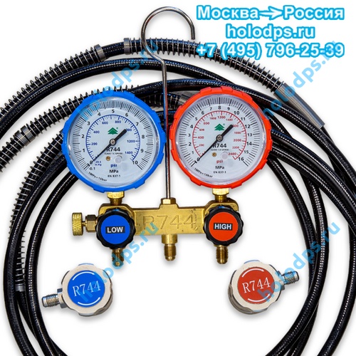 Комплект для заправки автокондиционеров R744 (CO2) Hongsen