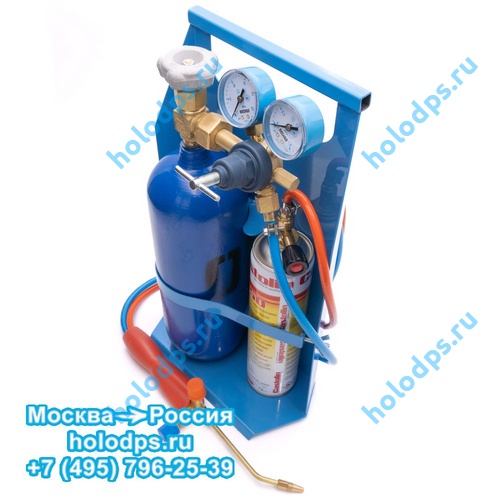 Газосварочный пост с мини горелкой. Кислород / максигаз