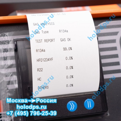 Анализатор фреона универсальный R134a и R1234yf с сенсорным дисплеем