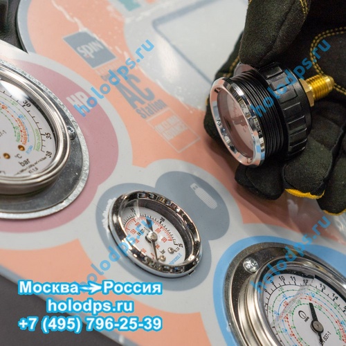 Контрольный манометр давления в баллоне 0-25 бар, диаметр 43 мм
