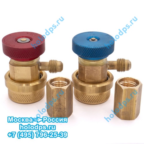 Быстросъёмы Parker 1/4 SAE в комплекте с переходниками на M14x1,5