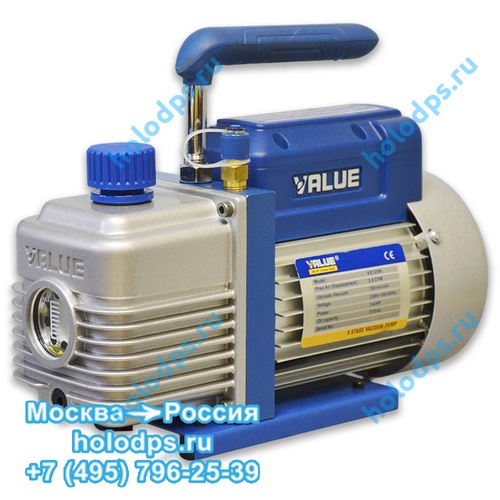 Вакуумный насос Value VE-125N (1 ступенчатый, 70 л/мин)